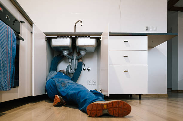 Professional Pipe Repair technician working in Breezewood, PA